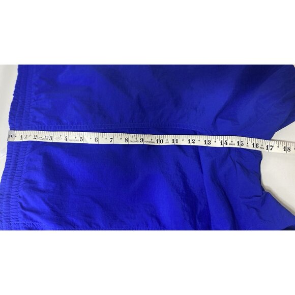 TYR Men's Swimsuit Swim Trunks XXL Blue Polyester Mesh Lined Drawstring Pockets - Picture 8 of 10